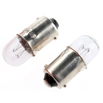 RS PRO BA9s Indicator Light, Clear, 48 V, 42 mA, 5000h
