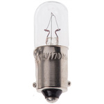 RS PRO BA9s Indicator Light, Clear, 12 V, 170 mA, 3000h
