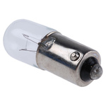 RS PRO BA9s Indicator Light, Clear, 28 V, 40 mA, 3000h