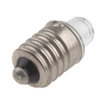 RS PRO E10 Indicator Light, Clear, 1.2 V, 220 mA, 30h