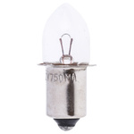 RS PRO P13.5s Indicator Light, Clear, 7.2 V, 750 mA, 15h