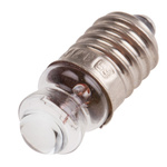 RS PRO E10 Indicator Light, Clear, 3.7 V, 300 mA, 10h