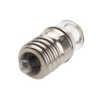 RS PRO E10 Indicator Light, Clear, 2.4 V, 300 mA, 4h