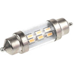JKL Components LED Car Bulb, Cool White, Festoon shape