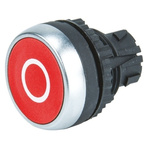 BACO Flush Red Push Button Head - O, 22mm Cutout, Round