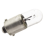 Osram BA9s Automotive Incandescent Lamp, Clear, 12 V