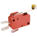SPDT Lever Microswitch, 10 A @ 400 V ac