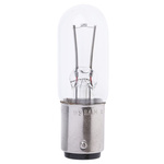 Osram B15d Indicator Light, Clear, 6 V, 1000h