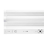 RS PRO 50 W LED Batten Light, 220 → 240 V ac Emergency, 1 Lamp, 1.2 m Long, IP20