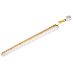 RS PRO 40 W LED Batten Light, 100 → 240 V LED Non Corrosive Fitting, 1 Lamp, Anti-corrosive, 1500 mm Long, IP65
