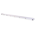 RS PRO 40 W, 56 W, 66 W, 80 W LED CCT3 Selectable Batten Light, 100 → 240 V Emergency and Microwave, 1 Lamp,