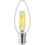 Philips MASTER B15 LED Bulbs 3.4 W(40W), 2200/2700K, Warm Glow, Candle shape