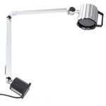 RS PRO Halogen Machine Light, 240 V ac, 55 W, Articulated, 830mm Reach, 830mm Arm Length