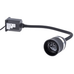 RS PRO LED Machine Light, 100 → 277 V ac, 3 W, Flexible Neck, 520mm Arm Length