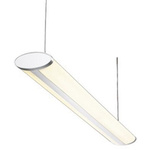 Knightsbridge 35 W Fluorescent Ceiling Light Fitting Tubular Twin Batten, 2 Lamp