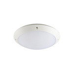 Sylvania Dome LED Bulkhead Light, 12 W, 220 → 240 V ac, , Lamp Supplied, IP66, START SURFACE