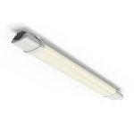 4lite UK 18 W LED Batten Light, 240 V LED Batten, Anti-corrosive, 600 mm Long, IP65