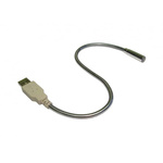 USB Single LED Flexi-Light Desk Lamp