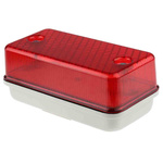 Marl Rectangular LED Bulkhead Light, 24 V ac/dc, Lamp Supplied, IP64