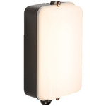 Knightsbridge Rectangular LED Bulkhead Light, 5 W, 110 → 240 V ac, Lamp Supplied, IP54, AMLED