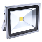 RS PRO Floodlight, 1 LED, 30 W, 2550 → 2850 lm, IP65, 85 → 265 V ac