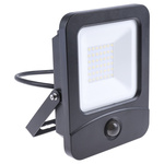 PowerLED Flex-PIR Floodlight, 30 W, 3000 lm, IP65 PIR, 175 → 265 V ac