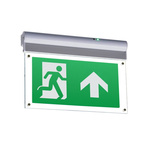 Knightsbridge LED Self-Test Exit Sign, 4 W, Maintained, Non Maintained