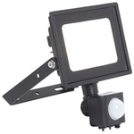 4lite UK AEDELED, Security Floodlight, 10 W, 950 lm, IP44 PIR, 240 V