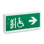 Schneider Electric LED Emergency Lighting, Wall, Maintained, Non Maintained