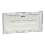 Schneider Electric LED Emergency Lighting, Wall, 5.4 W, Maintained, Non Maintained