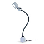 LED2WORK LED Workplace Lamp With Gooseneck Machine Light, 100 → 305 V ac, 9 W, Flexible, 500mm Arm Length