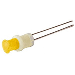 Oxley Yellow Indicator, Lead Wires Termination, 24 V ac/dc, 5mm Mounting Hole Size
