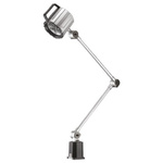 RS PRO LED Machine Light, 100 → 260 V ac, 12 W, Adjustable Arm, 400mm Reach, 800mm Arm Length