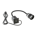 RS PRO LED Machine Light, 100 → 277 V ac, 3 W, Flexible Neck, 520mm Reach, 520mm Arm Length