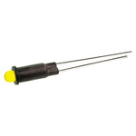 Marl Yellow Indicator, Lead Pins Termination, 2.8 V, 4.1mm Mounting Hole Size