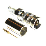 COAX Connectors 75Ω Straight Cable Mount 1.0/2.3 ConnectorBulkhead Fitting, Plug