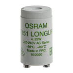 Osram 4050300854083, Glow Lighting Starter, 4 to 22 W, 230 V, 35 mm length , 21.5mm Diameter