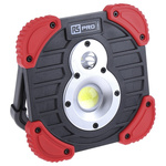 RS PRO LED Rechargeable Work Light, 4 W, 10 W, 4.2 V, IP44