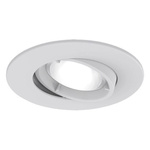4lite UK GU10 Downlight, 240 V, 105 x 95 mm, 50 W