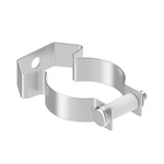 Banner Bracket Mount Type Tube Lamp Lighting Mounting Bracket for LED Lamps, 5.5mm Fixing Hole Diameter