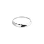 RS PRO Lighting Cover for use with Power Selectable CCT3 Round Bulkhead, 320mm Width,37mm Length, Push In Fixing
