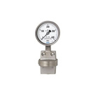 WIKA G 1/4 Analogue Differential Pressure Gauge 400mbar Bottom Entry, 9082859, 0bar min., 732.51