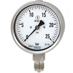 WIKA G 1/4 Analogue Pressure Gauge 250bar Bottom Entry, 13045105, 0bar min.