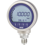 WIKA G 1/2 Digital Pressure Gauge 6bar Bottom Entry, 46930038, Wireless Bluetooth, 0bar min.