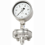 WIKA NPT 1/2 Analogue Pressure Gauge 40bar Bottom Entry, 0bar min.