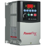 Allen Bradley Inverter Drive, 0.4 kW, 1 Phase, 230 V ac, 2.3 A, PowerFlex 40 Series