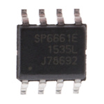 EXAR SP6661EN-L, Charge Pump Inverting, Voltage Doubler 200mA 1250 kHz, -1.5 → -5 V, 5 → 10 V 8-Pin, SOIC