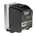 Siemens Inverter Drive, 2.2 kW, 3 Phase, 400 V ac, 4.8 A, 5.6 A, SINAMICS V20 Series
