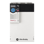 Allen Bradley Inverter Drive, 18.5 kW, 3 Phase, 400 V ac, 37 A, PowerFlex 525 Series