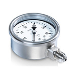 Bourdon G 1/4 Analogue Pressure Gauge 4bar Bottom Entry, MEX3-D20.B19, 0bar min.